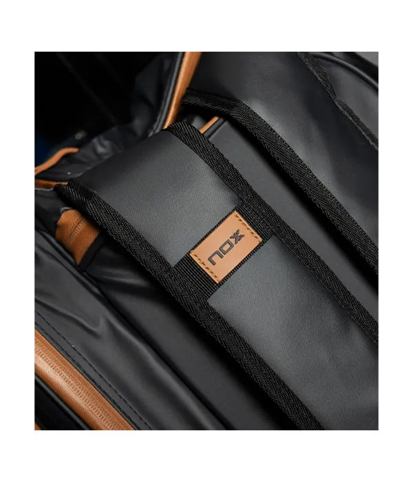 Padel bag Nox Luxury Open Series Black/Brown