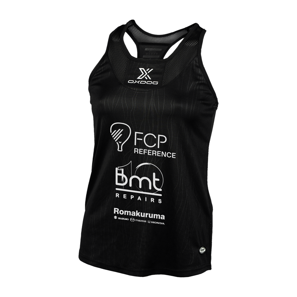 Regata Oxdog Tiebreak Mulher Preto Noa Canovas