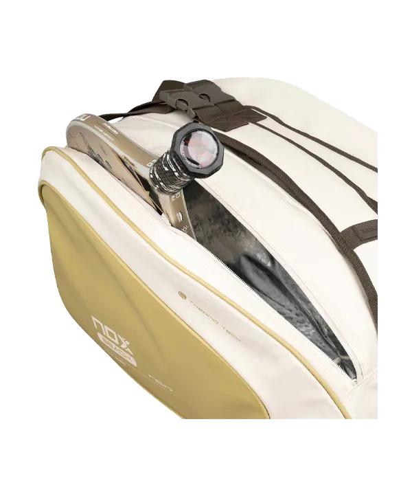 Padel bag Nox beach Team NG17 Cream/Pistachio Green