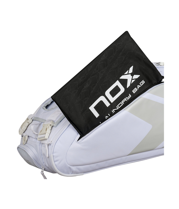 Nox AT10 Team White 2025 padel racket bag