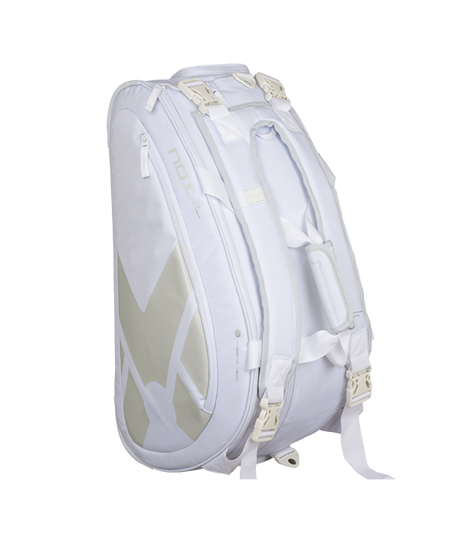 Nox AT10 Team White 2025 padel racket bag