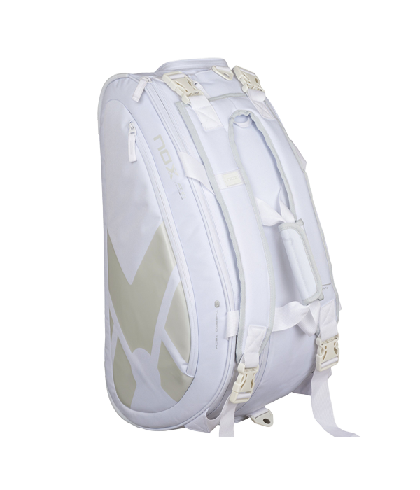 Nox AT10 Team White 2025 padel racket bag