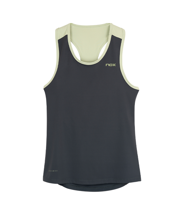 NOX Pro Women's Tank Top Grey/Green 2024