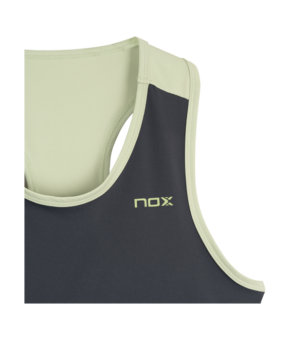 NOX Pro Women's Tank Top Grey/Green 2024