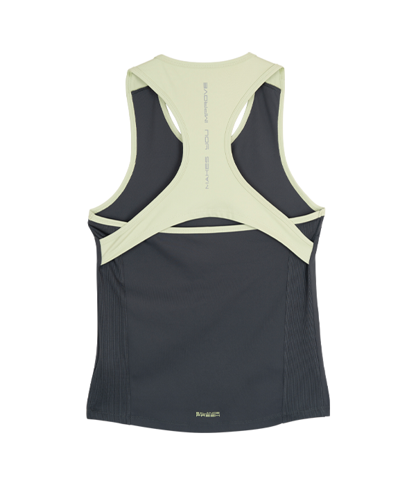 NOX Pro Women's Tank Top Grey/Green 2024