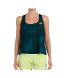 Camiseta Bullpadel Oidio Mujer Verde Pato
