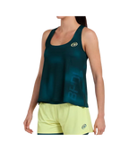 Camiseta Bullpadel Oidio Mujer Verde Pato