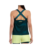 Camiseta Bullpadel Oidio Mujer Verde Pato