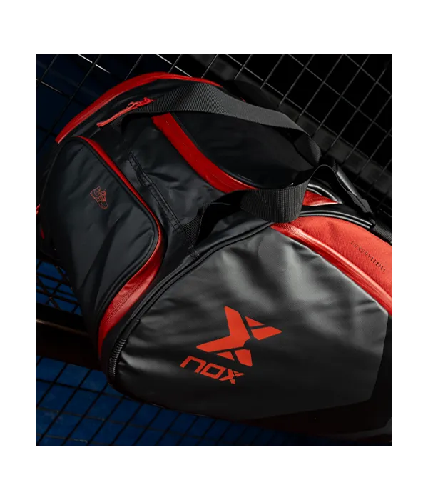 Padel bag Nox Luxury Open Series Black/Red