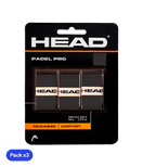 Overgrips HEAD Padel Pro Negro (Pack x3)