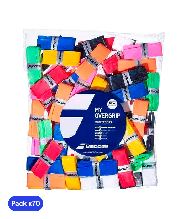 Overgrips Babolat Multicolor (Pack x70)