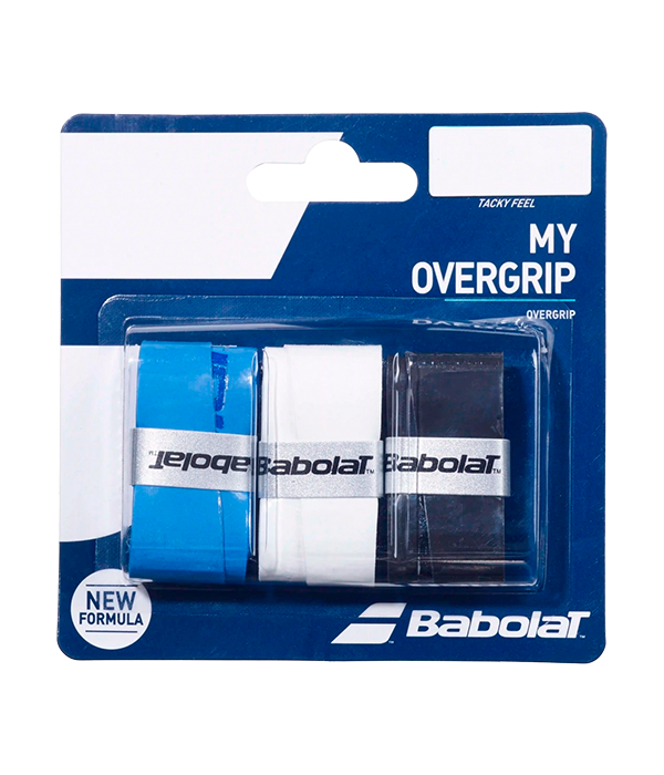 Overgrip Babolat My overgrip (pack X3) White/Blue