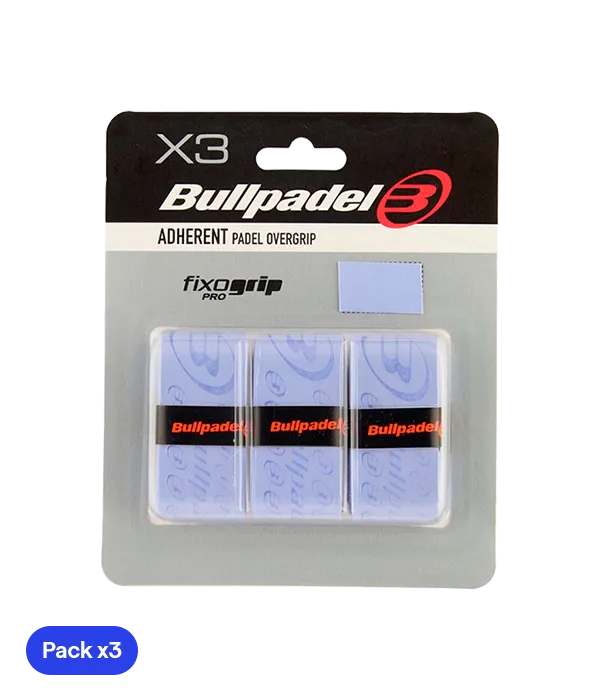 Overgrips Bullpadel GB1202 Adherent Azul Celeste (Pack x3)