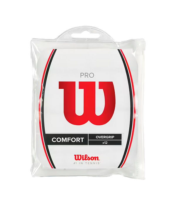Overgrips Wilson Pro Comfort Blanco (Pack x12)