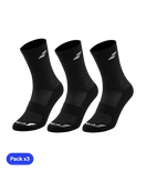Calcetines Babolat Negro Junior (Pack x3)