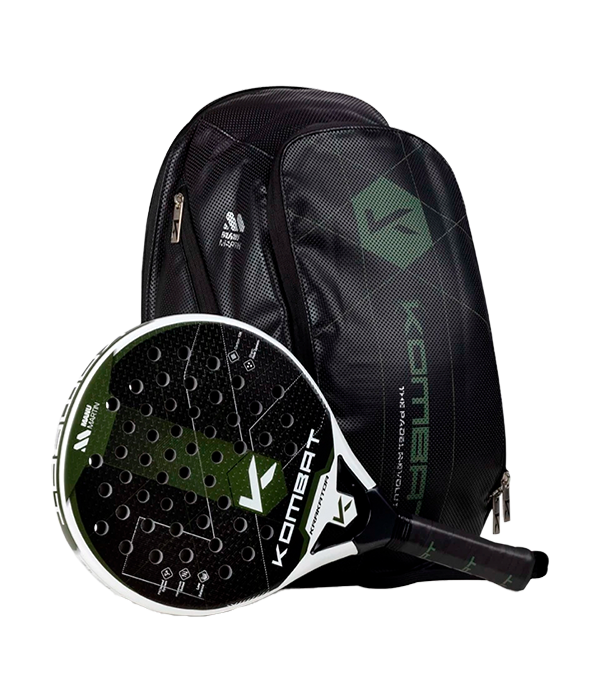 Kombat Pack: Krakatoa 2025 Kombat racket + Krakatoa Backpack