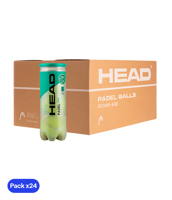 Cajón Pelotas HEAD One (Pack x24)