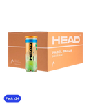 Cajón Pelotas HEAD Padel Pro S+ PadelPROShop 2024/2025 (pack x 24)