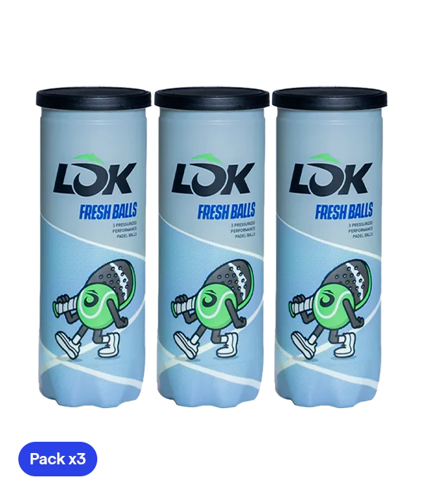 Pelotas Lok Fresh (Pack x3)