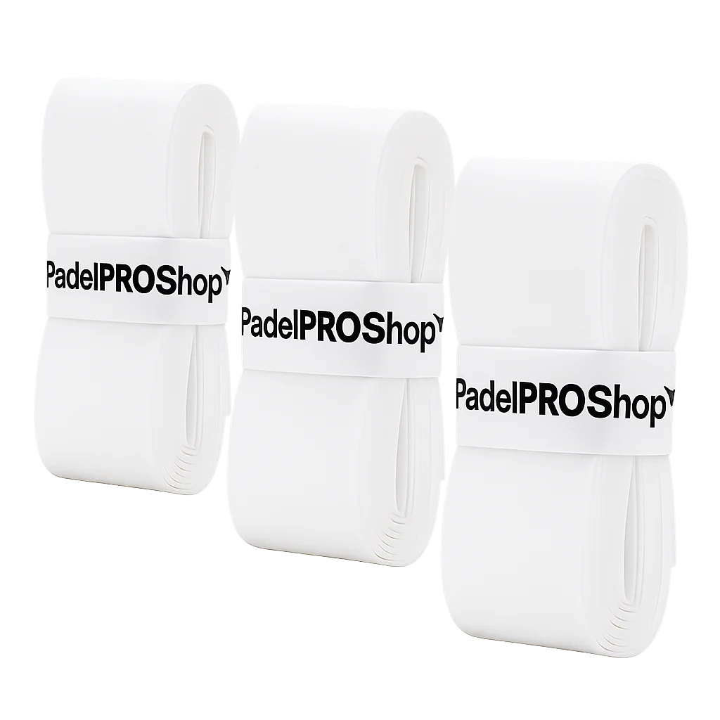 Pack Pala Nox AT10 Genius Attack 18K Limited Edition (Exclusiva PadelPROShop) + Paletero PadelPROShop azul + Bote de Pelotas PadelPROShop Fast + Pack 3 Overgrips PadelPROShop