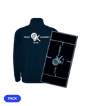 Pack Padel Team Gourmet: Sudadera Algodón Azul Marino + Toalla