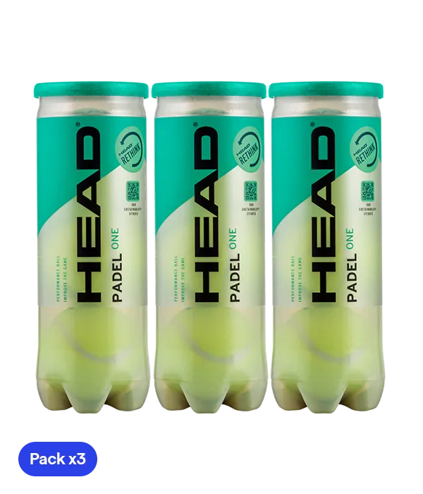 Pelotas HEAD One (Pack x3)