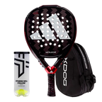 Pack Pala Adidas Metalbone 3.3 Ale Galán + Paletero Oxdog Ultra Tour Negro + Pelotas Oxdog BOOST+
