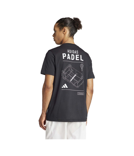 Adidas Padel CAT Black T-shirt 2024