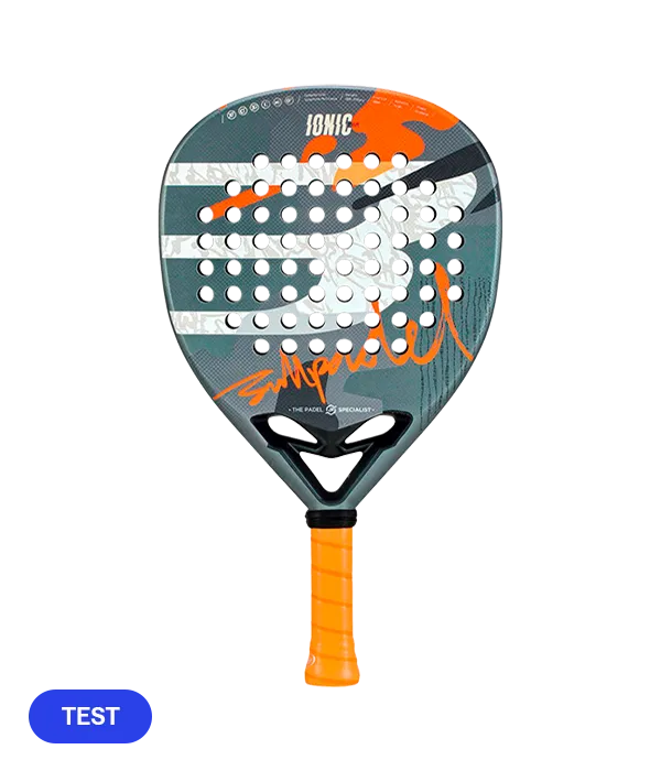 Pala de TEST Bullpadel Ionic Power 2025