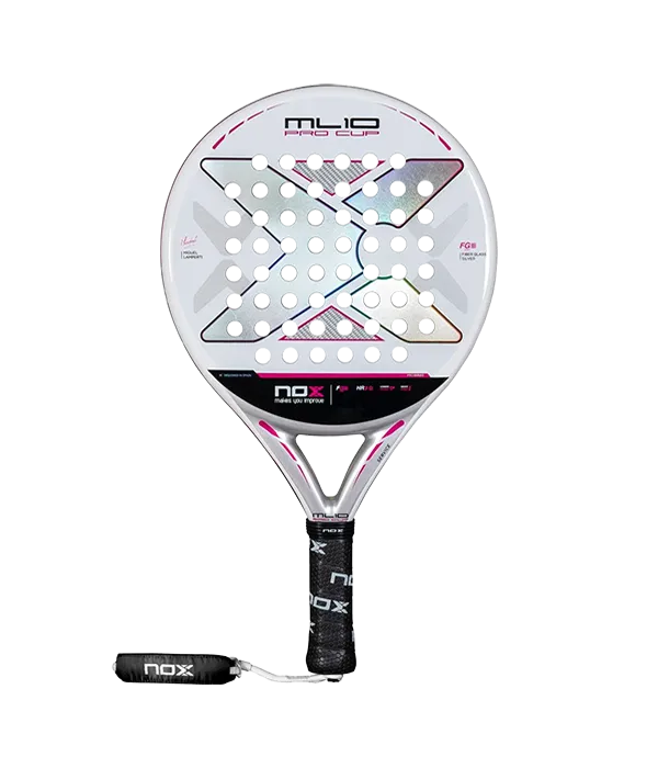 NOX Padel Racket ML10 Pro Cup Silver 2025 Miguel Lamperti