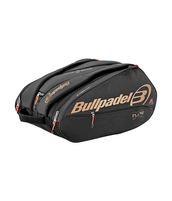 Bullpadel Paletero Black/Orange 2024