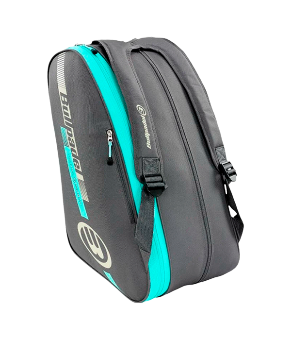 Bullpadel Tour Dark Grey/Turquoise Racket Bag