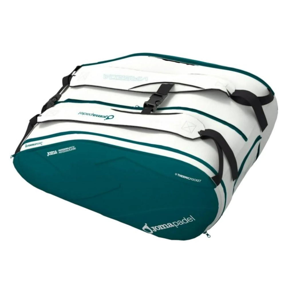 Bolsa padel Joma Vero Virseda Verde/Branco 2026