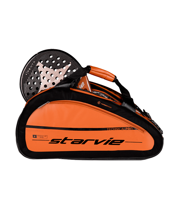 Starvie Luxury Kenta Black/Brown 2025 Racket bag