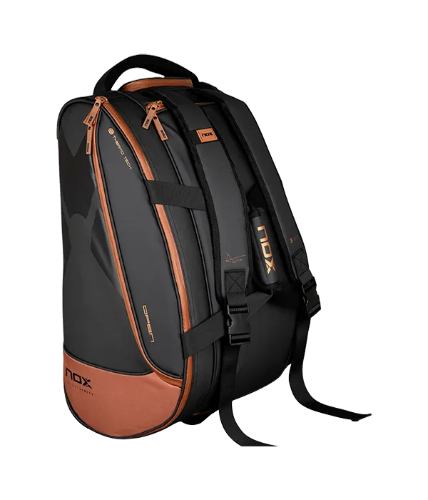 Padel bag Nox Luxury Open Series Black/Brown