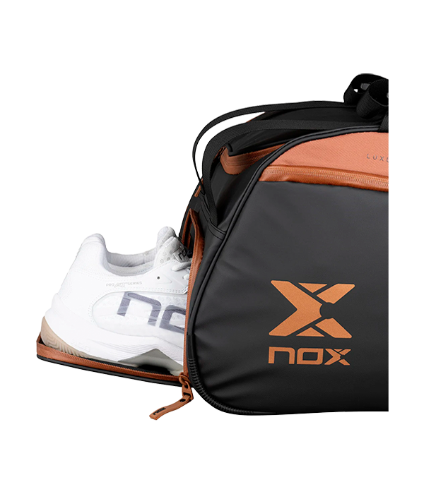 NOX Luxury Open Series Black/Brown 2024 padel racket bag