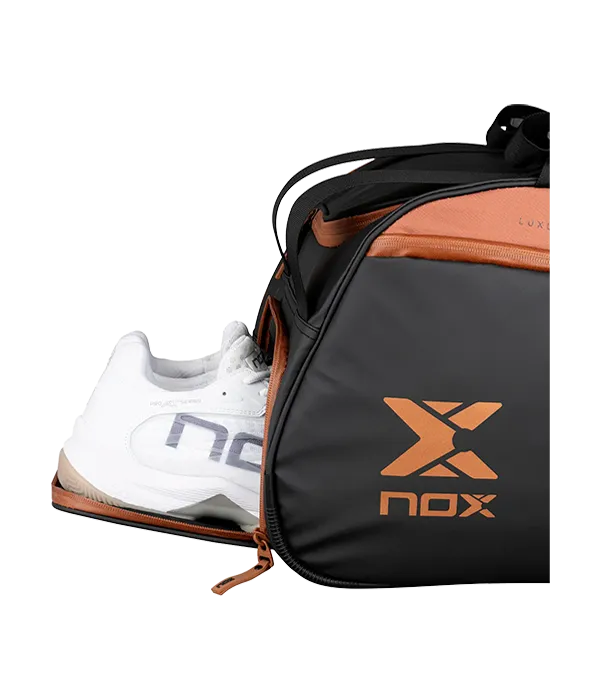 Padel bag Nox Luxury Open Series Black/Brown