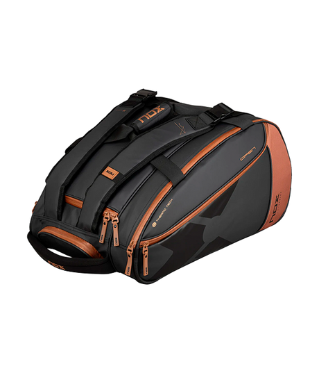 NOX Luxury Open Series Black/Brown 2024 padel racket bag