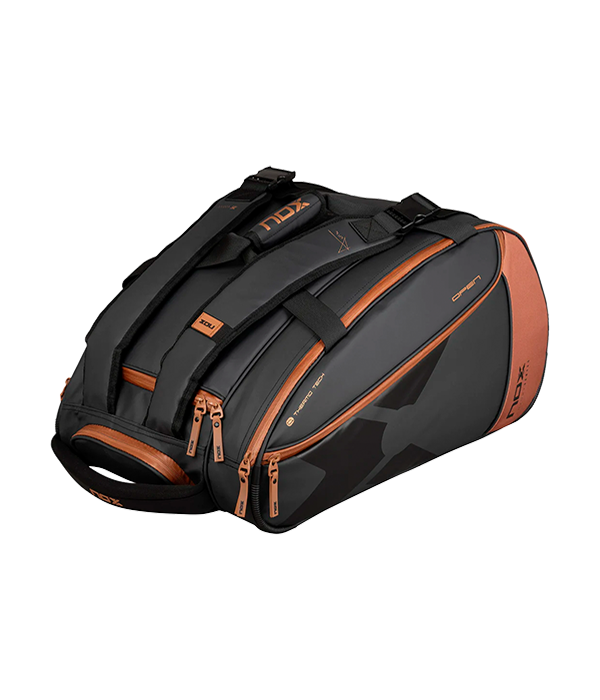 NOX Luxury Open Series Black/Brown 2024 padel racket bag