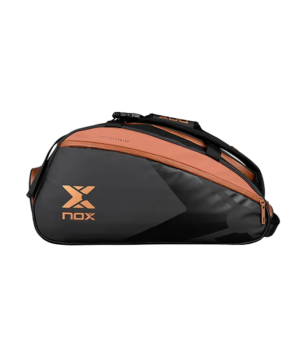 Padel bag Nox Luxury Open Series Black/Brown