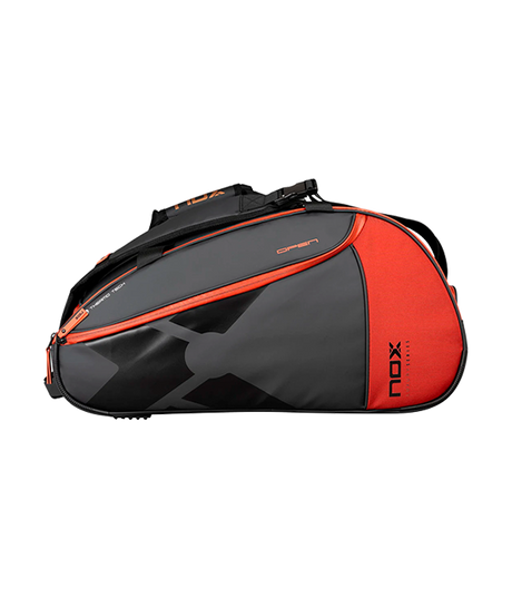 NOX Luxury Open Series Black/Red 2024 padel racket bag