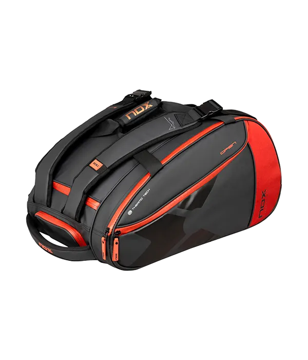 Padel bag Nox Luxury Open Series Black/Red