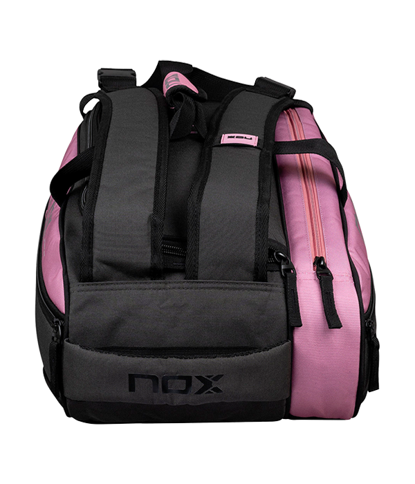 Gray pink backpack best sale