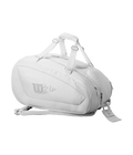 Padel bag Wilson Bela Super Tour White