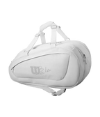 Padel bag Wilson Bela Super Tour White
