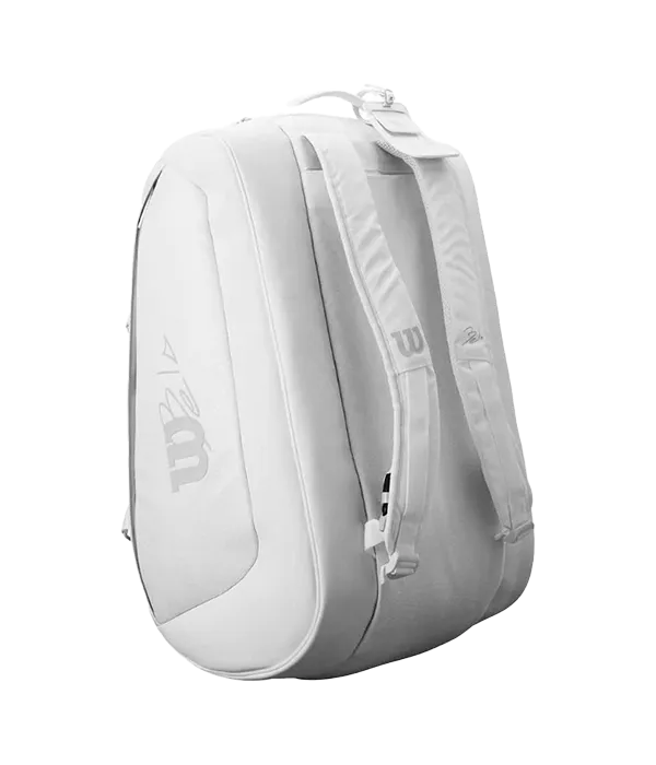Padel bag Wilson Bela Super Tour White
