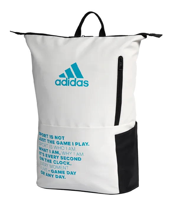 Mochila Adidas Multigame Blanco/Azul