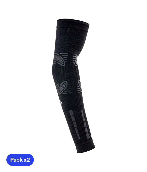 Mangas de Compresión Floky No Strain Negro