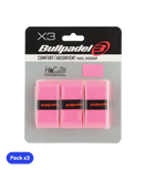 Overgrips Bullpadel GB1201 Comfort/Absorbent Rosa Fluor (Pack x3)