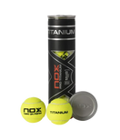 Bote de Pelotas NOX Pro Titanium (x4)